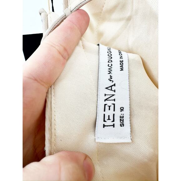 Mac Duggal 26269 Nude Silver Stretch Sequin Lace Up Back Evening Gown - Picture 6 of 7